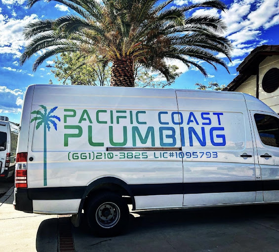 Pacific Coast Plumbing Palmdale CA Pacific Coast Plumbing Fleet Van in Palmdale CA